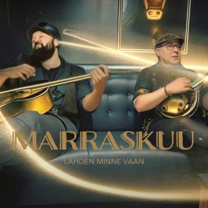 Marraskuu Lahden Mminne Vaan24media Marraskuu-yhtye singlen kansi, Lähden minne vaan