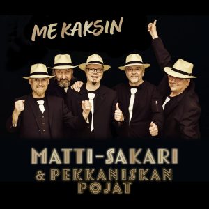 Matti Sakari Me Kaksin CD24media Matti-Sakari, Pekkaniskan pojat -levyn kansi.