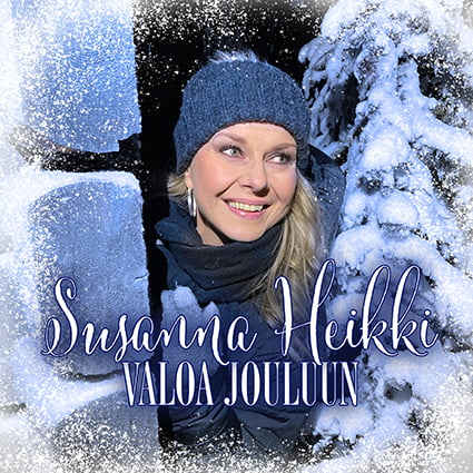 Susanna Heikki, joulusingle Valoa jouluun kansi.